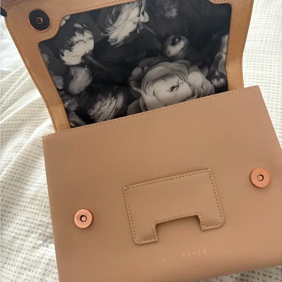 Ted Baker Gold and Blush Top-Handle Satchel - Picture 6 of 10